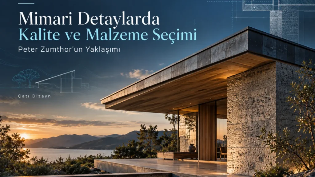 Mimari Detaylarda Kalite ve MalzemeSecimi